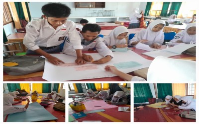 Kelas X Fase E SMAN 2 Dumai melaksanakan P5 Kurikulum Merdeka dengan tema: Kearifan Lokal